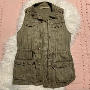 Max Jeans cargo vest Sz S